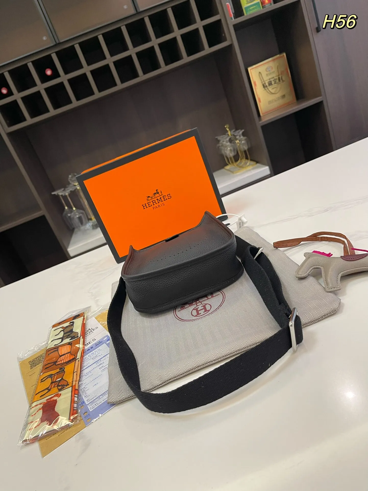 Hermes Totes Cope 1: 1 2024 Новая Женская Сумочка КошелеК Плечо Курьер Мода Посыльный Пакет