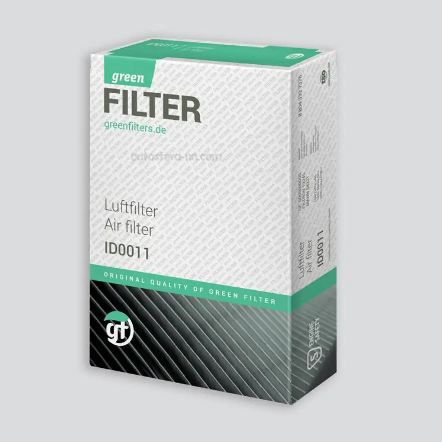 GREEN FILTER LF0228 Фильтр воздушный MAZDA 3 BM 20i 16V mtr PEY7 13 6 GHGJ 16V25i mtrs PEY7PYY1 CX5 GHKE 1 - купить по