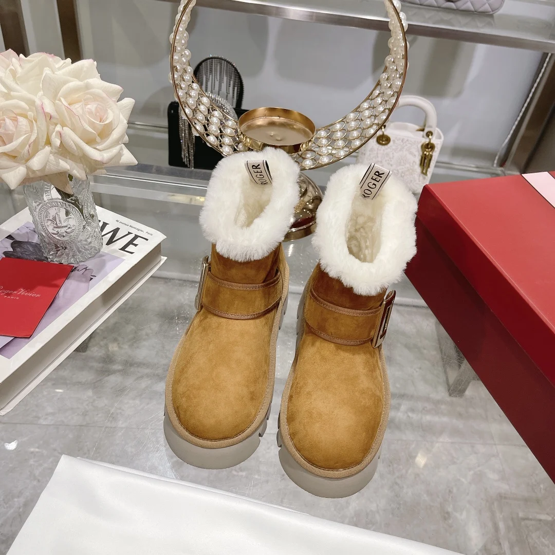 женские ботинки в стиле Roger Vivier copy 1:1 Качество и мастерство исполнения на высшем