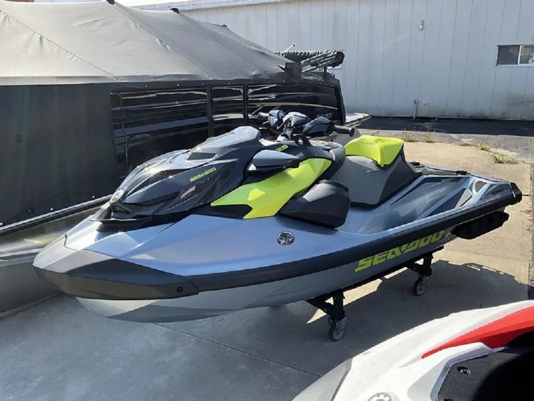 Новинка в наличии 2024 Sea Doo RXP-X 325 iBR (ледяной металл/Manta зеленый) 2-местное водное