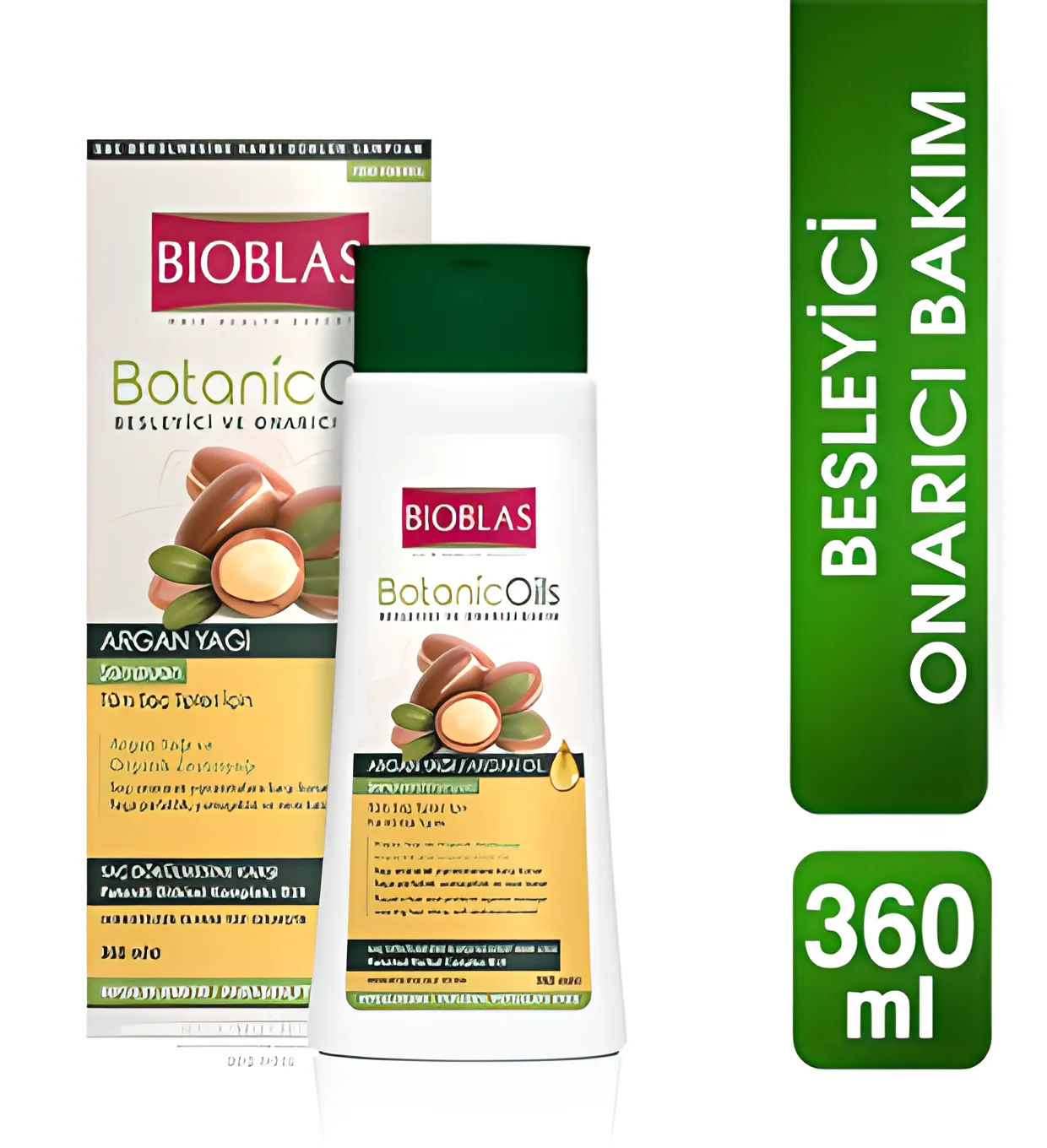 

Bioblas Botanic Oils For All Hair Types Argan Oil Shampoo 360 ml