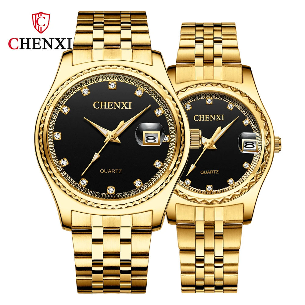 Fashion Women Stainless Steel Watches Luxury Men Sports Quartz Wrist Watch Lover's Business Casual Watch relogio masculino