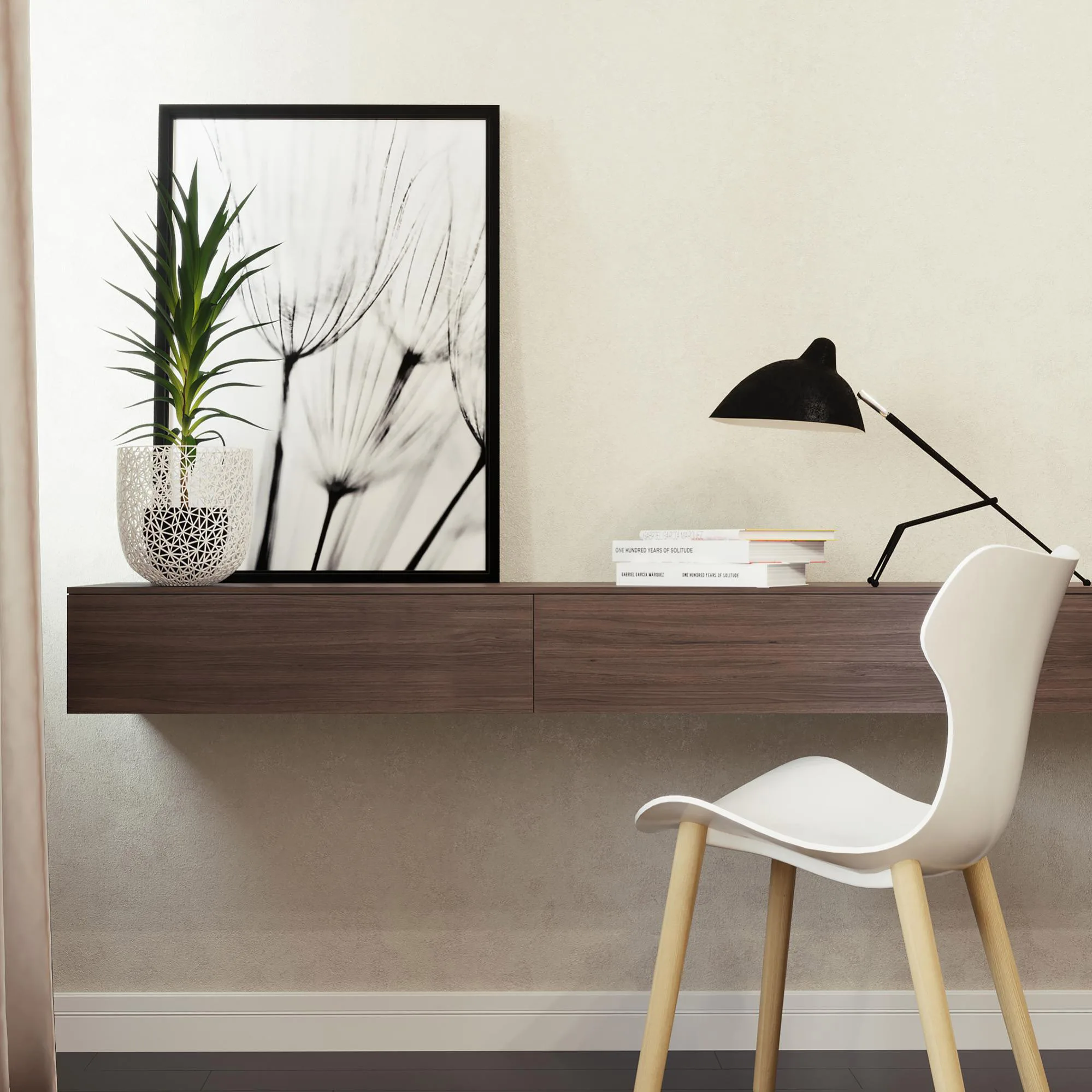 Обои виниловые Home Color 715-44 под штукатурку 106 см х 10 м (ШхД) |