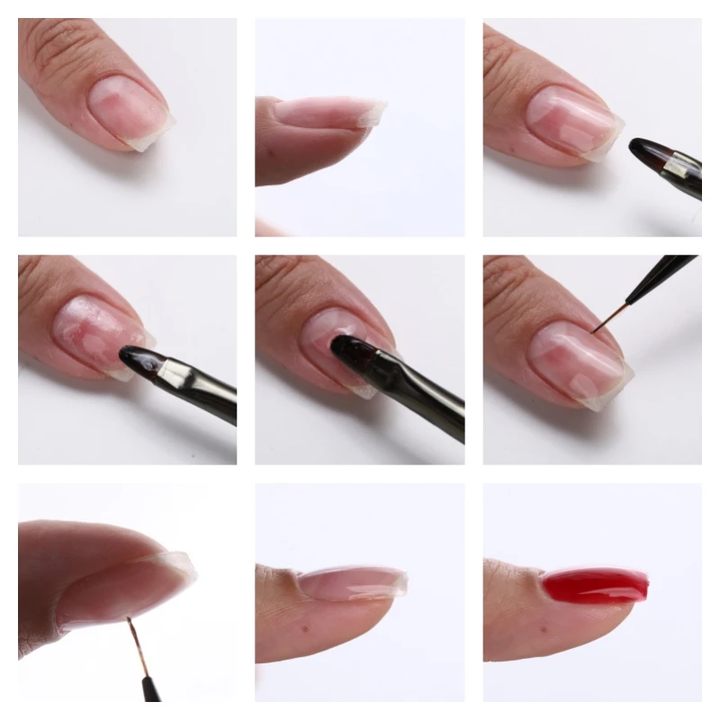 MSAHRE прозрачная резиновая основа для ногтей базовое покрытие гелевая