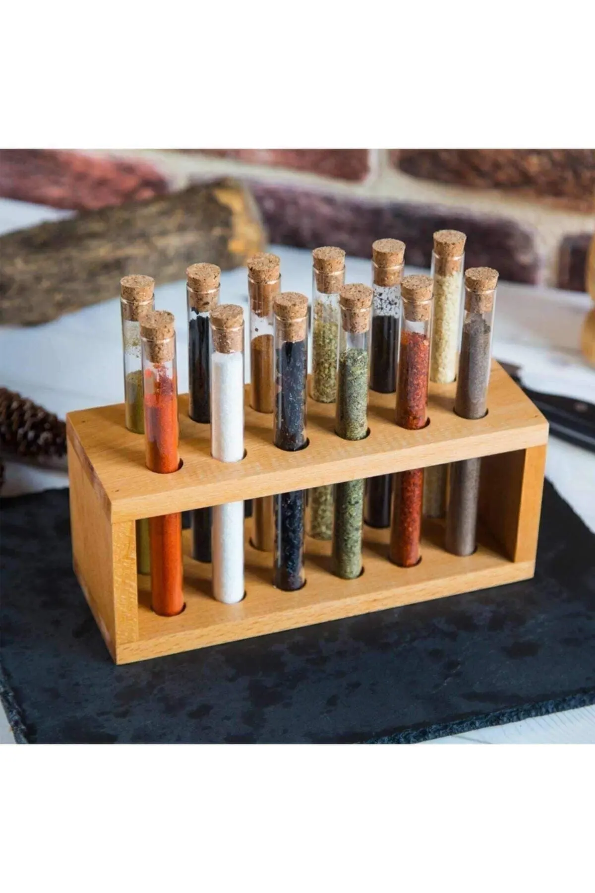 

Glass Seasoning Box Integrated Spice Jar Combination Spice Jar Kitchen Supplies Salt Shaker Oil Bottle Seasoning Tools