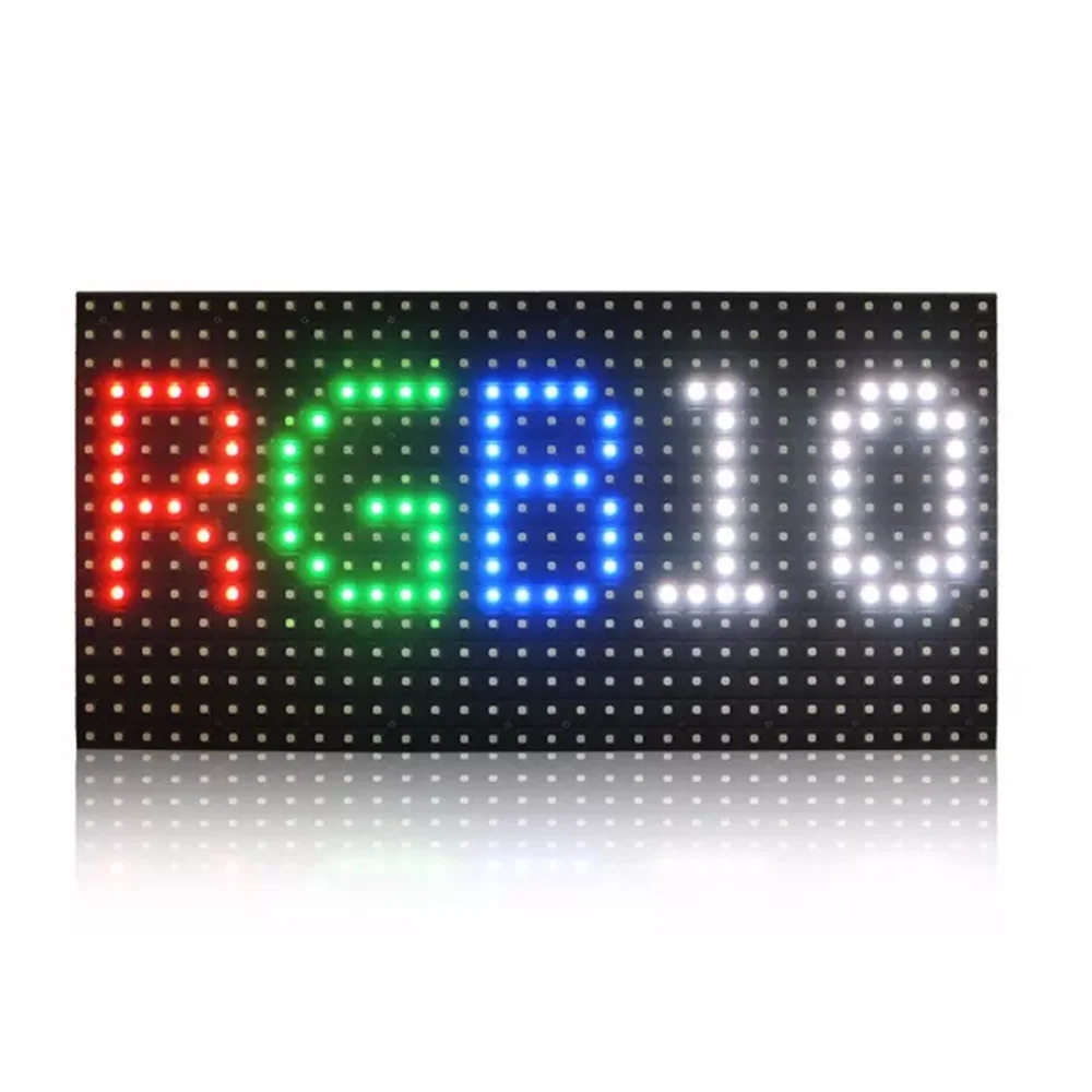 

P10 outdoor full color RGB waterproof 320*160mm 1/4s hub75 SMD 3535 led display panel