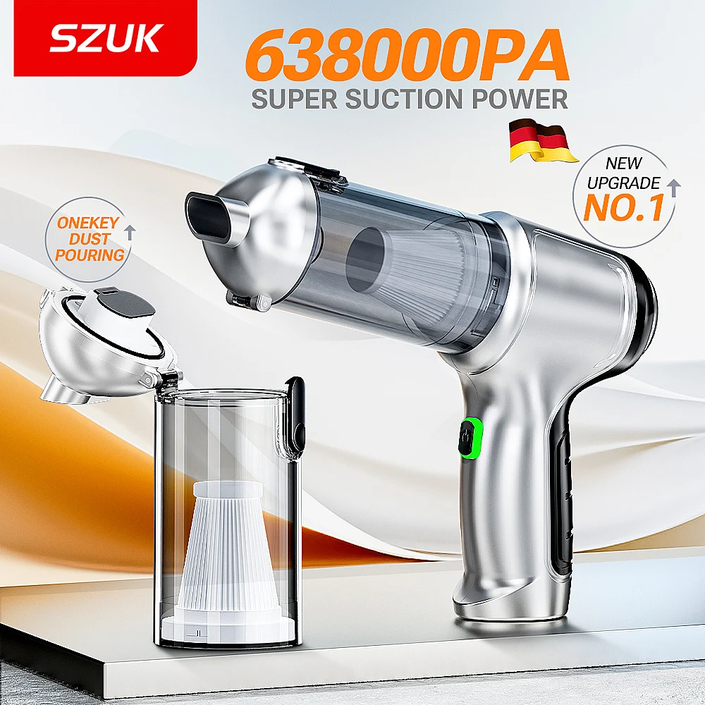 SZUK беспроводной портативный пылесос автомобильный ручной мини для автомобиля