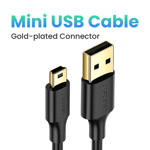 Кабель Mini USB/USB Ugreen для передачи данных - изображение
