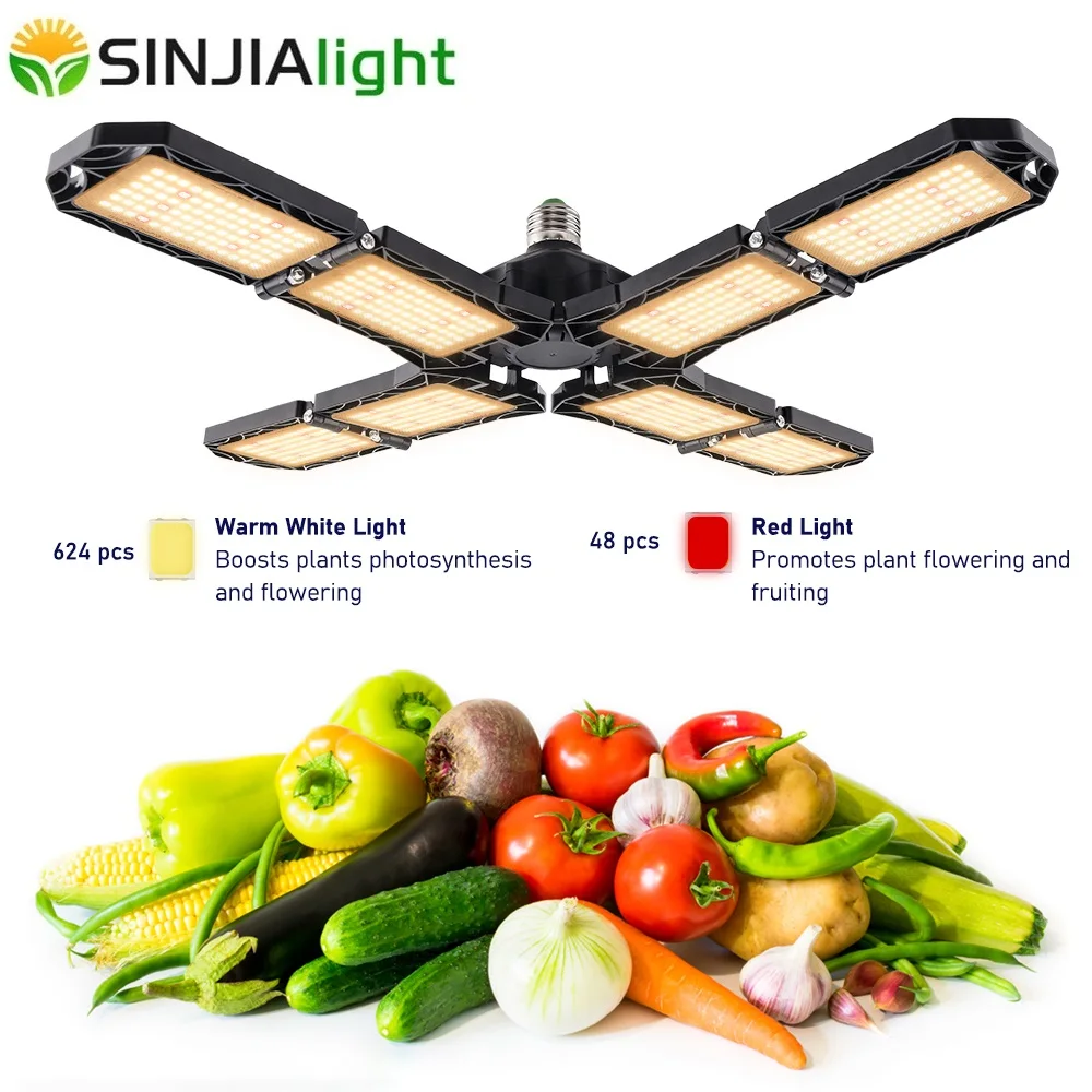 

SINJIAlight складная фитолампа 300 Вт полный спектр