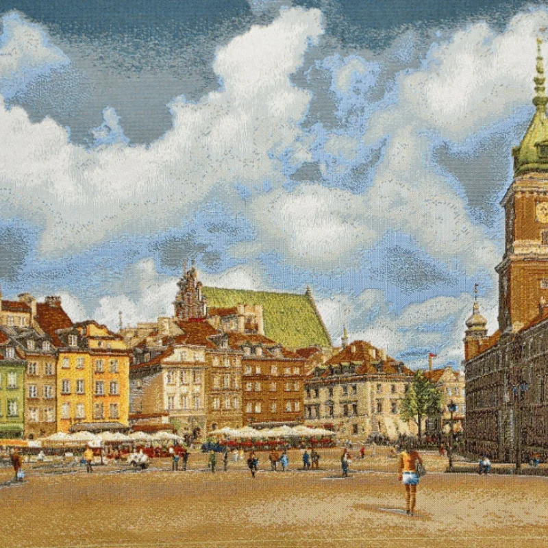 Купон гобеленовый 35x47 - Варшава-2 евро Купон гобеленовый 35x47 - Варшава-2 евро