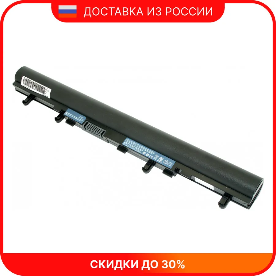 Аккумуляторная батарея для ноутбука Acer Aspire V5-531 14.8V 2600mAh AL12A32 OEM черная | Компьютеры