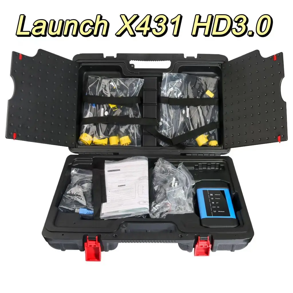 Диагностический Bluetooth-адаптер Launch X431 HD III для тяжелых грузовиков, совместим с Launch X431V + / X431 PRO3 / X431 PAD II
