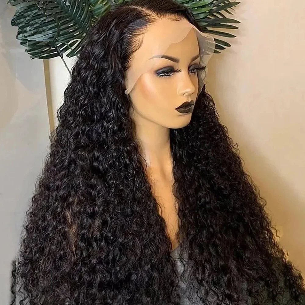 

Свободный прозрачный бразильский парик с глубокой волной 13x 4 на сетке спереди, человеческие волосы 13x 6 на сетке спереди, для женщин, предварительно выщипанная естественная линия волос