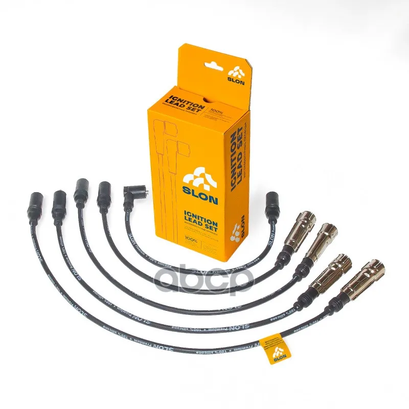 Провода Высоковольт. Ком/Кт Audi 80 1.3-2.0 84- Slon арт. SLN.044