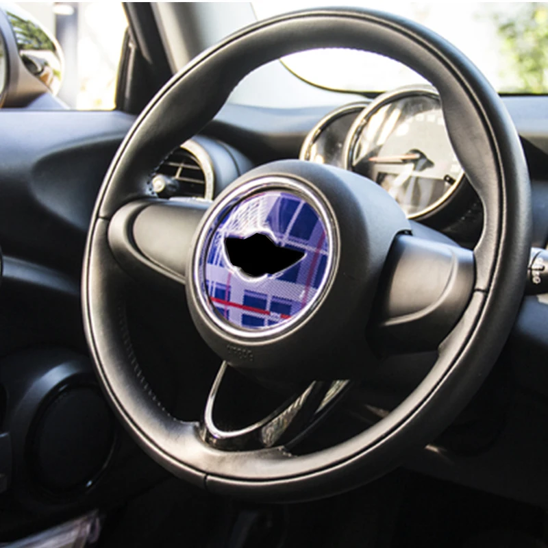 Наклейки на руль для Mini cooper R50R52 R53 R55 R56 R60 R61 F54 F55 F56 F60 Clubman 3D наклейки автомобиль |