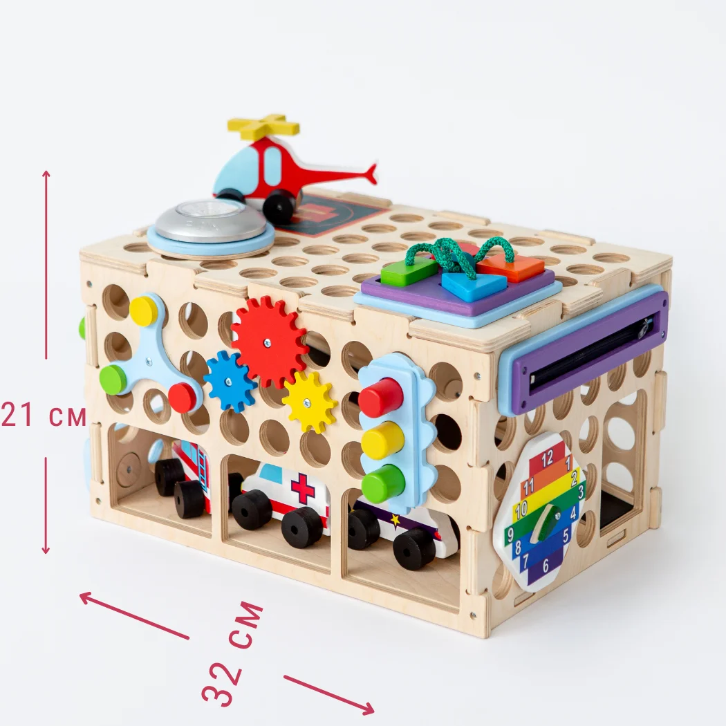 Рисунок 2 - Бизиборд Бизидом-конструктор Парковка