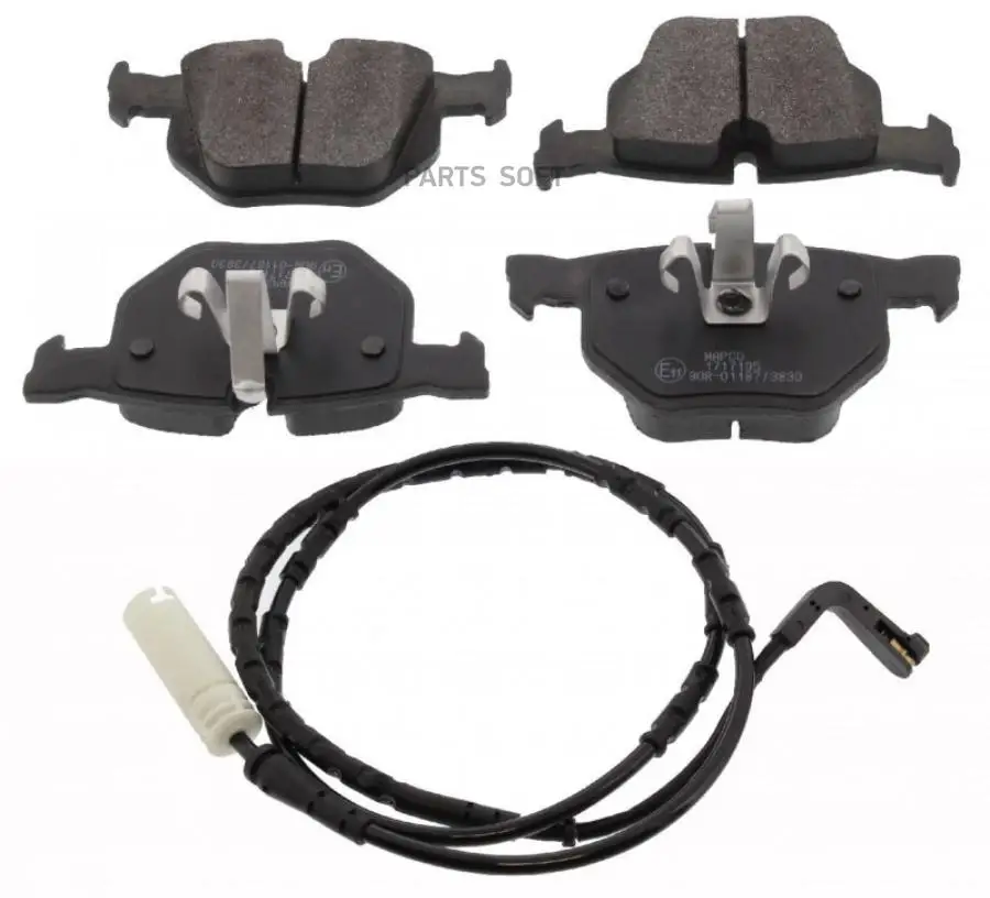 Колодки торм.зад. от официального дистрибьютора производитель - MAPCO артикул 6900