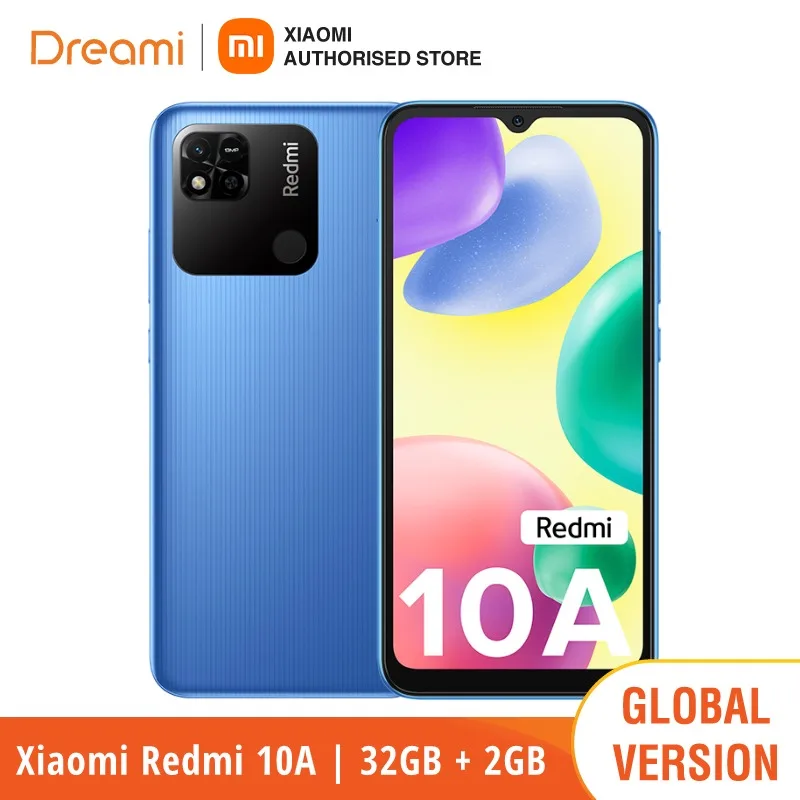 Kup Wersja Globalna Xiaomi Redmi 10A LTE | MediaTek Helio G25, 5000mAh, Tylny Czujnik Odcisków Palców