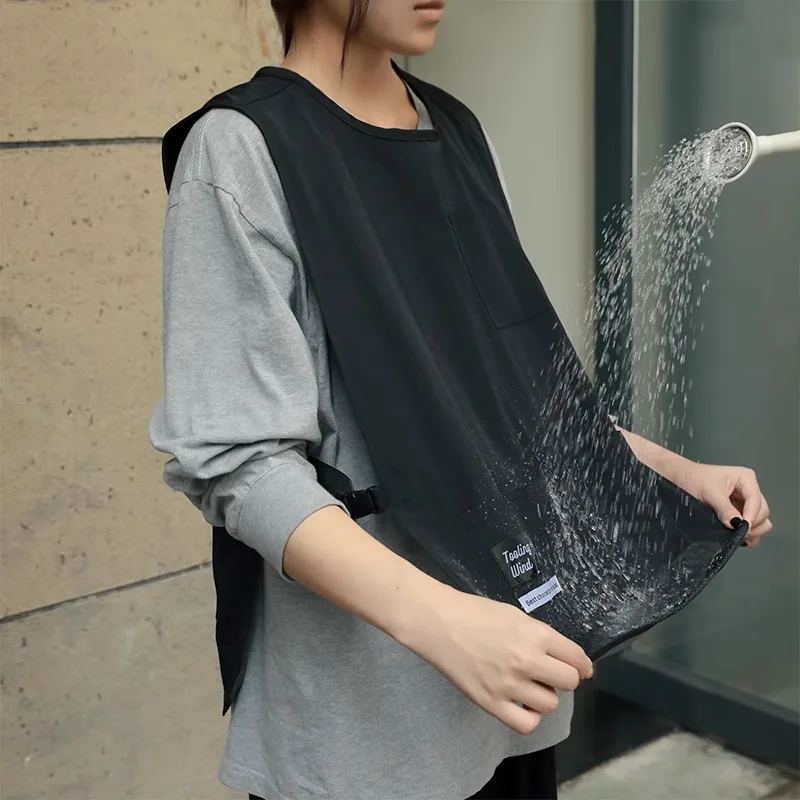 Полностью водонепроницаемый кухонный фартук с карманами для мужчин и женщин