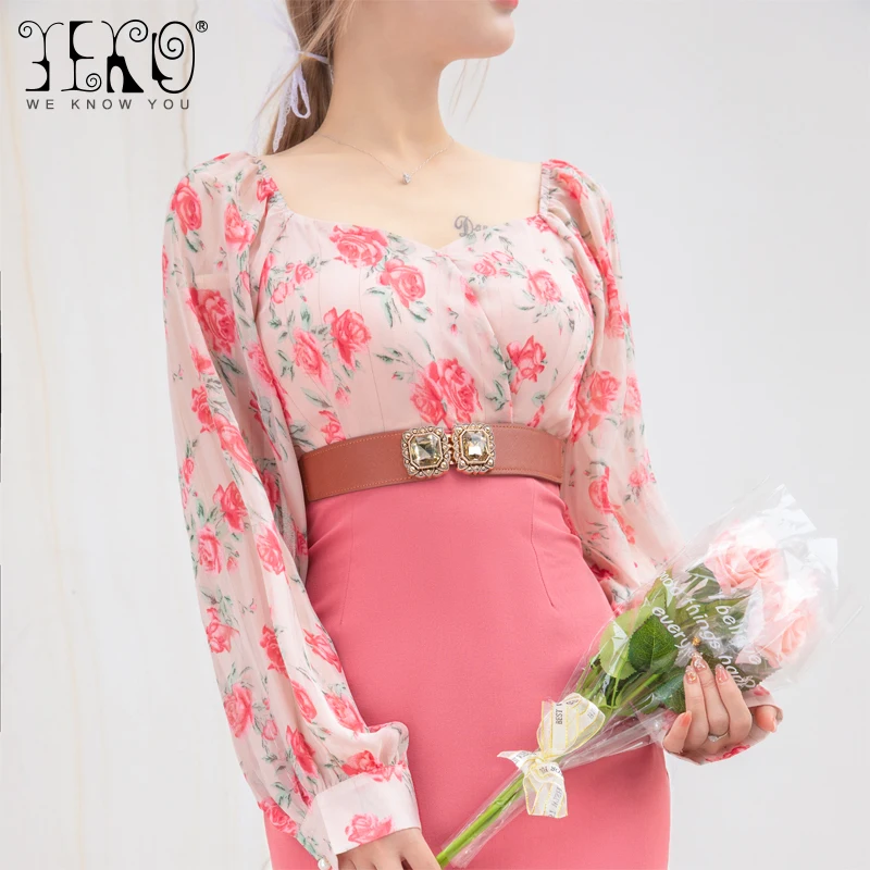 Новый модный декоративный наружный женский ремень YEKO в универсальном стиле ins