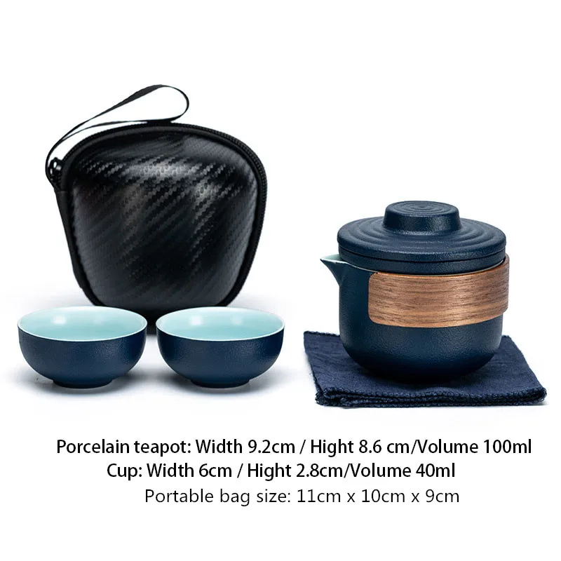 

Керамический чайный сервиз в подарочной коробке