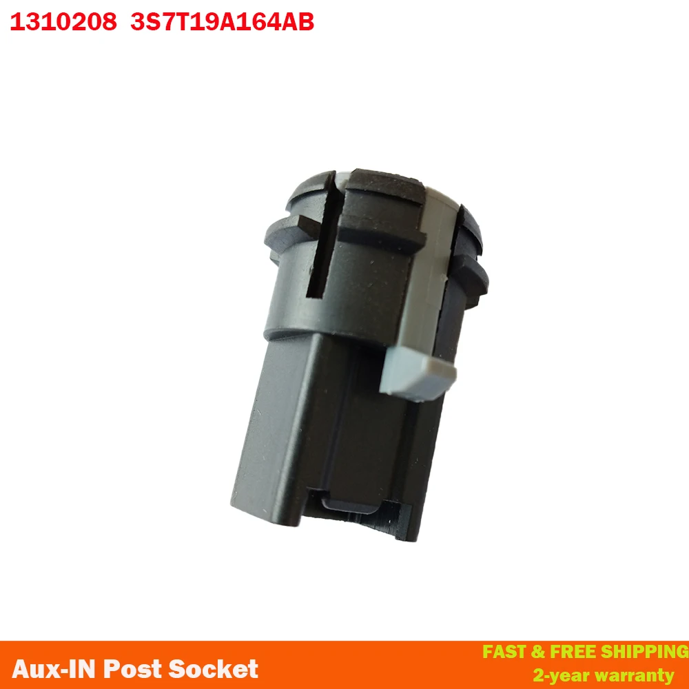 

Audio Auxiliary AUX Plug Socket Fit For Ford Focus 2005-2008 ​Mondeo Galaxy S-max Transit 1310208 3S7T19A164AB