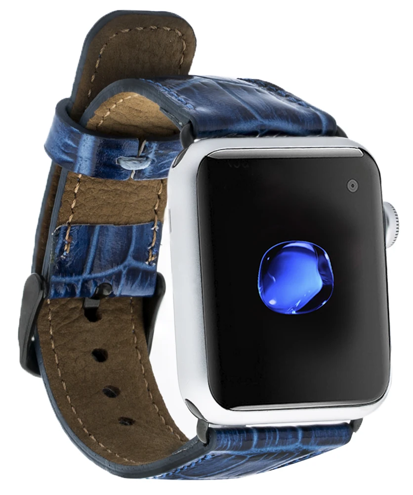 

Классический шнур из натуральной кожи для Apple iWatch 38-40-41-42-44-45 мм