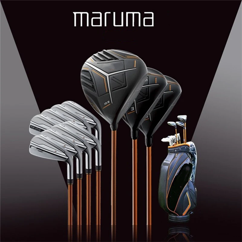 

Мужские клюшки для гольфа Maruma SG, полный комплект 9,5/10,5 S/R/SR с оригинальным графитовым валом и головкой