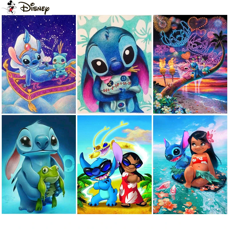

Disney Square Round Drill 5D Diamond Painting Environmental Crafts Full Diamond Embroidery "Cartoon interstellar baby"Home decor