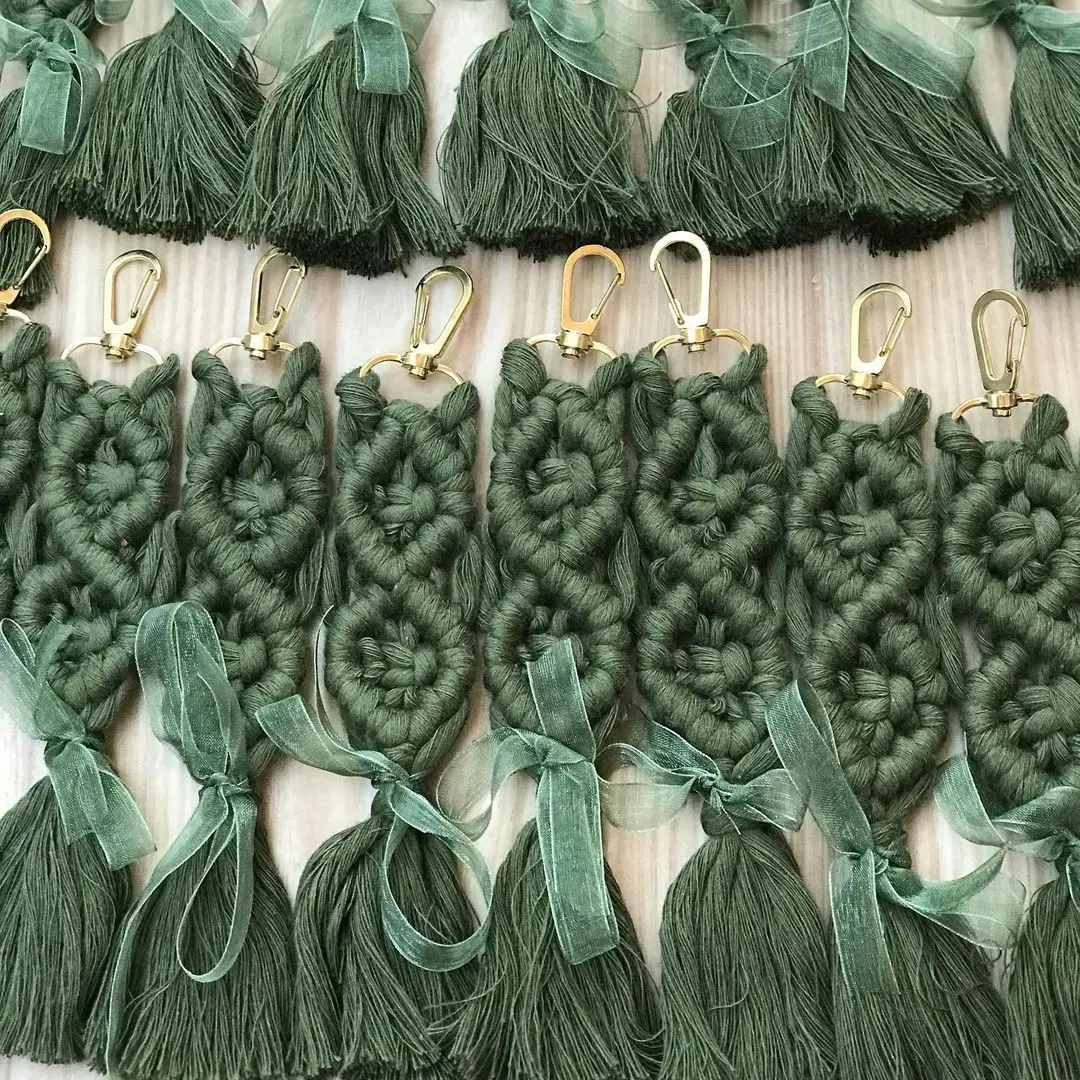 Рисунок 3 - Брелок в стиле макраме