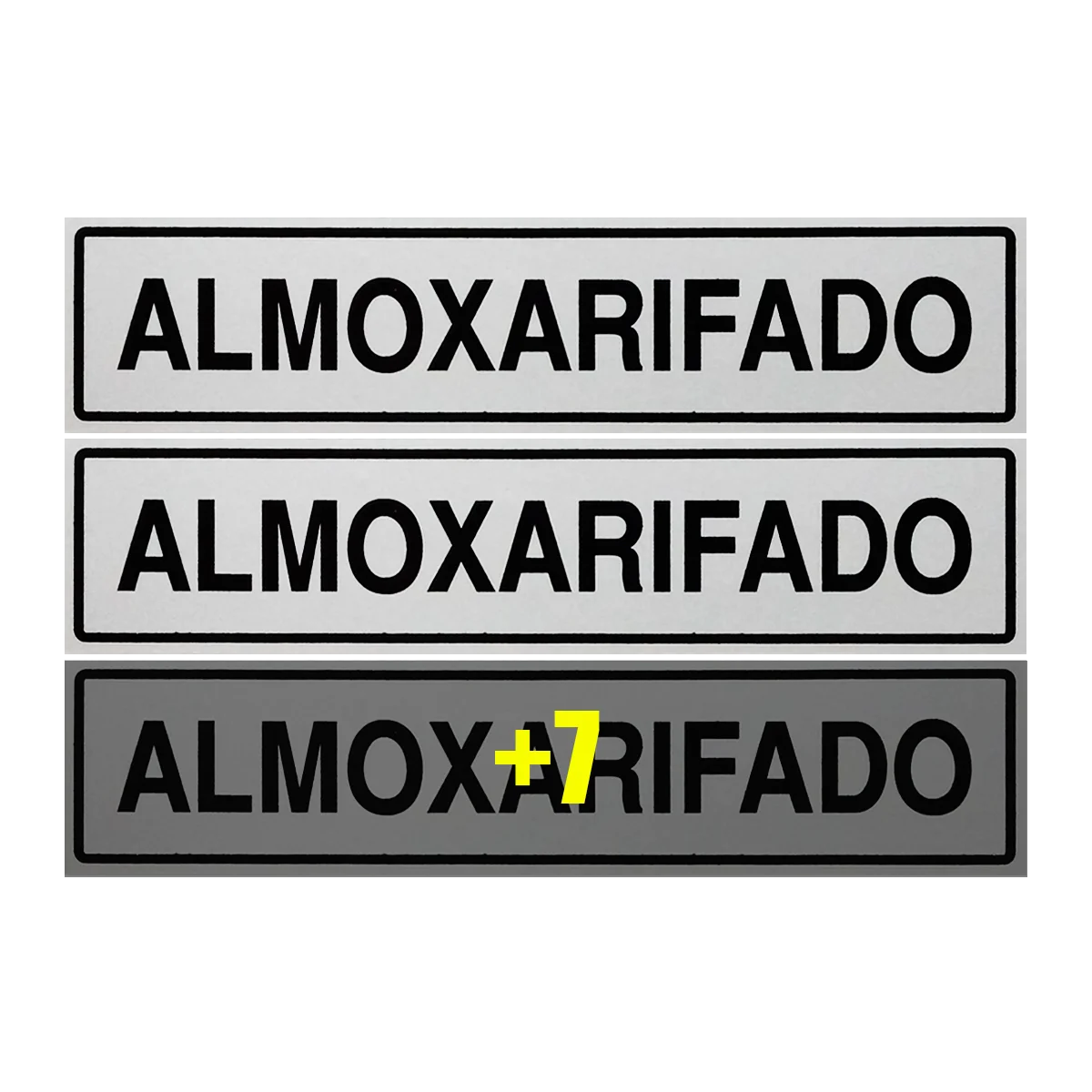 

Combo 10 Signal Plates 30x7 Access Box-B-508 F9e