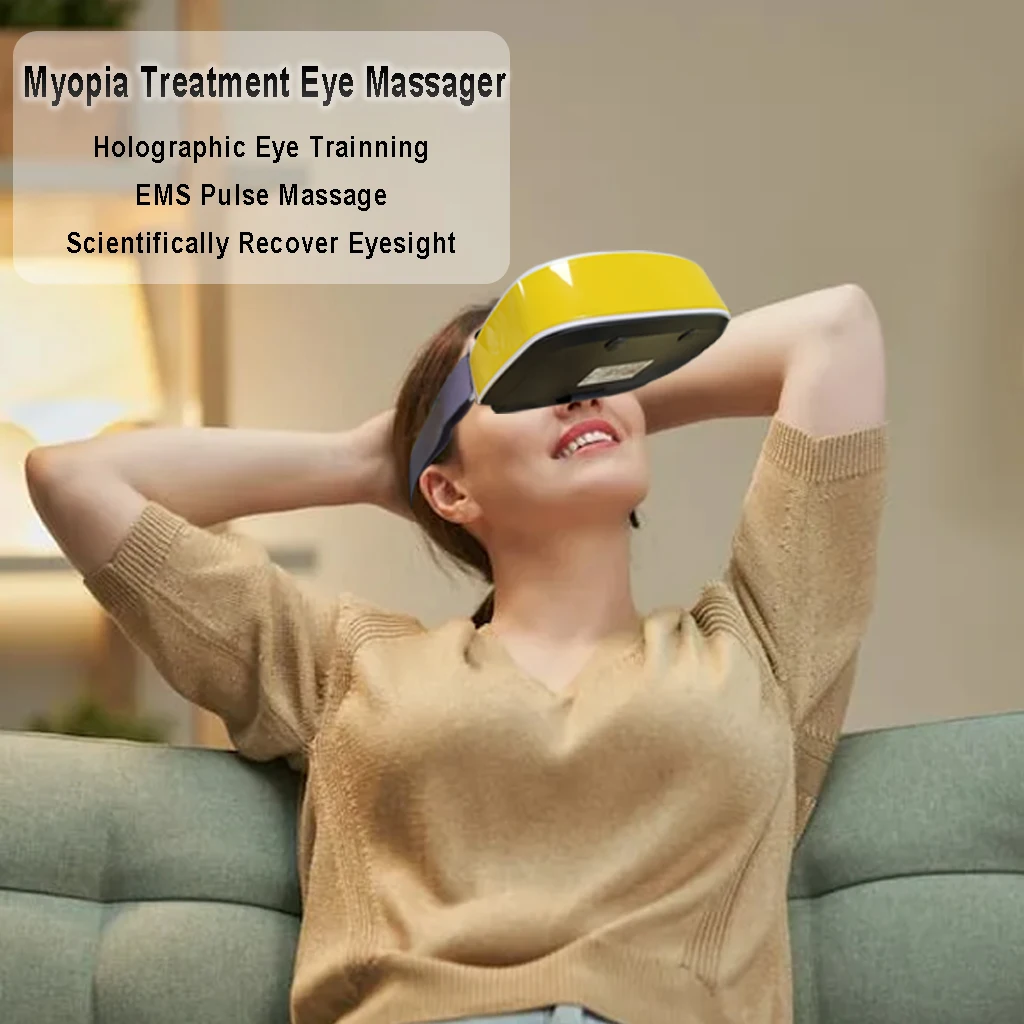 Импульсный массажер для глаз устройство тренировки при близорукости улучшения