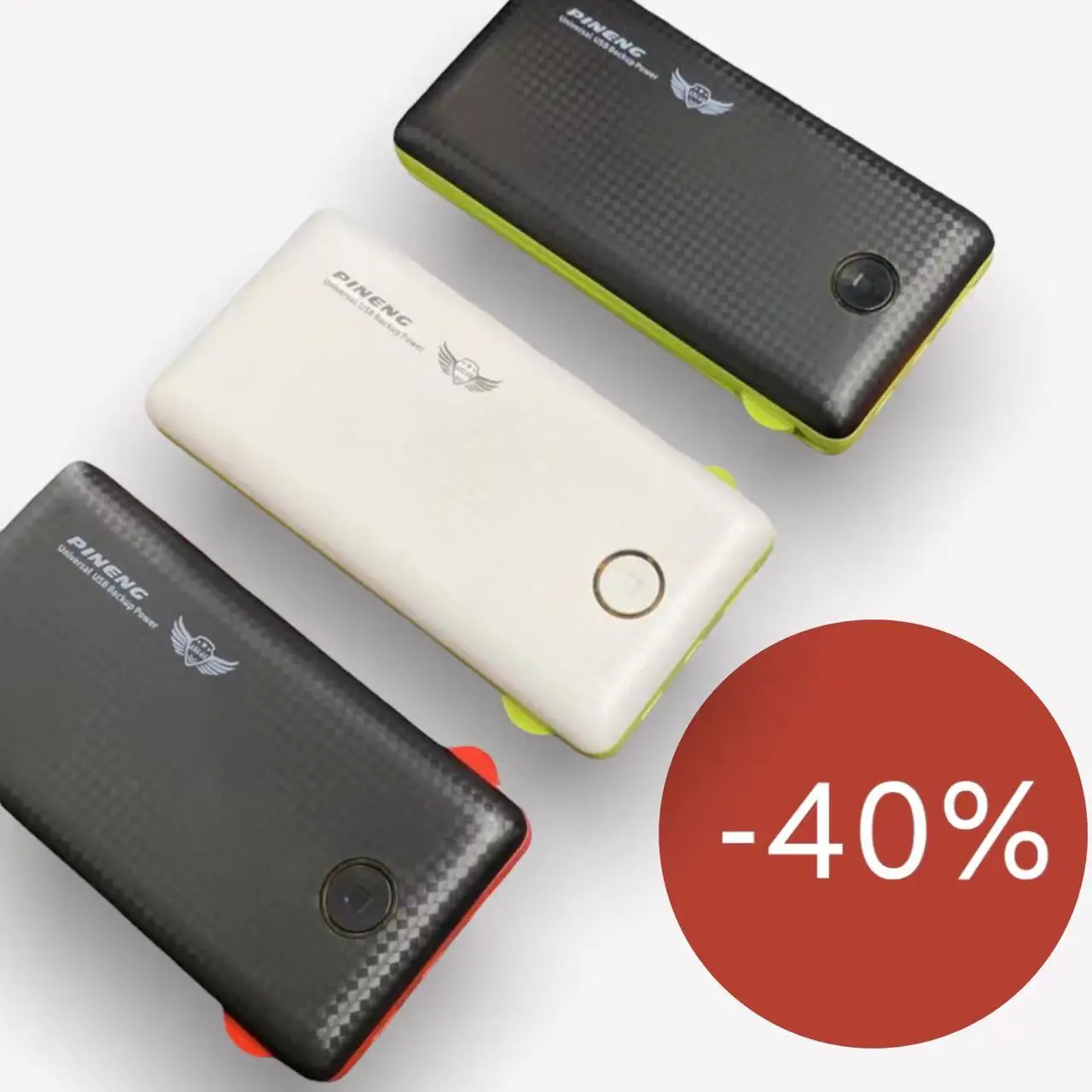

Portable Charger Power Bank Battery 20000mAh Pineng (ANJGG) PN-959