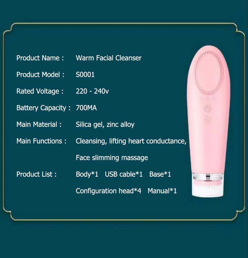 Лидер продаж 4 в 1 многофункциональное средство для макияжа лица электрическая