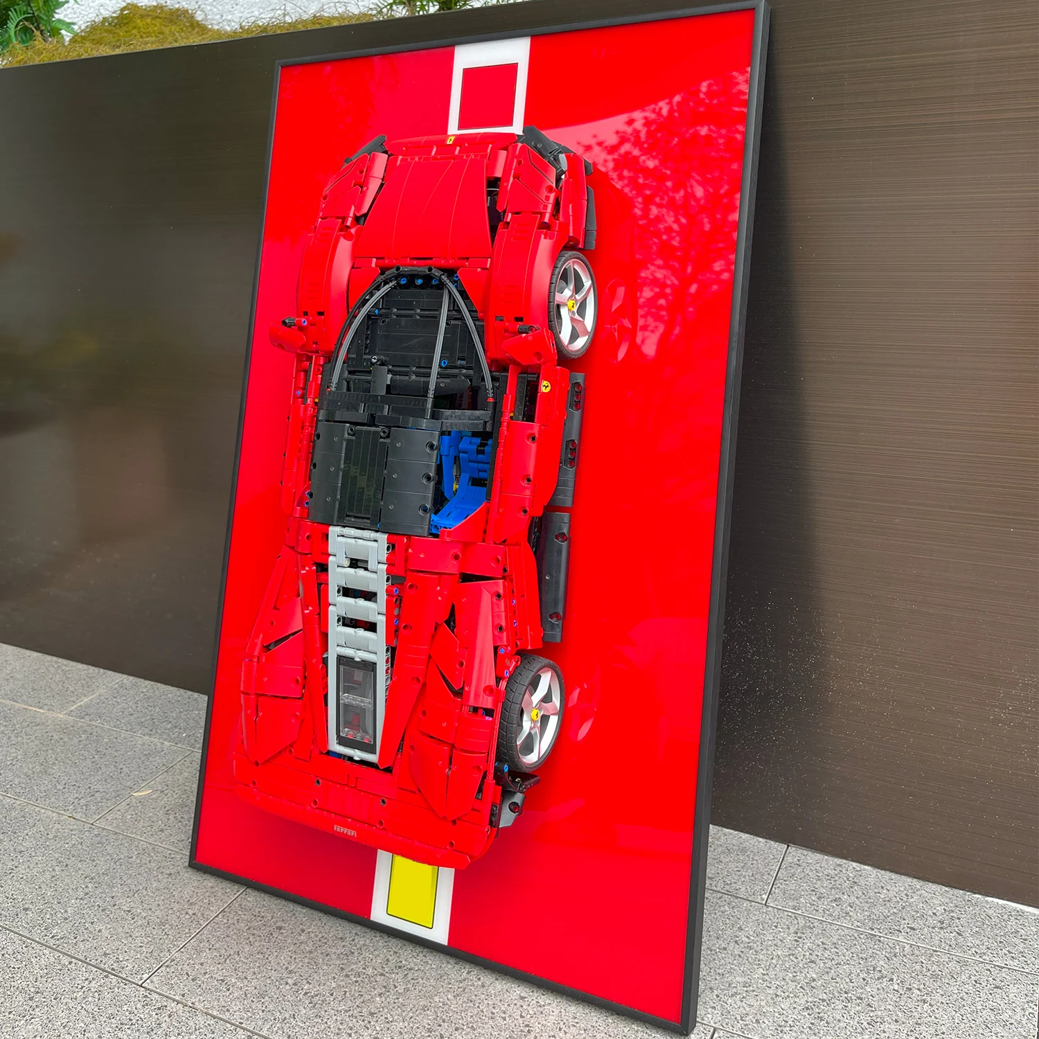 Display Wallboard for Lego technic Ferrari Daytona SP3 42143