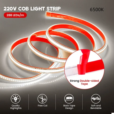 miflame Светодиодная лента 288 LEDS/m  теплый/натуральный/холодный белый 220 В 230 В