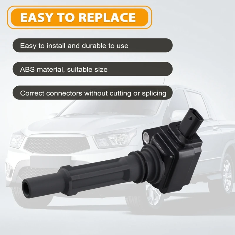 Автомобильная катушка зажигания для Ssangyong Tivoli Korando 1.6L 2.0L G16DF G20 (2012-) A1731580103 1731580103