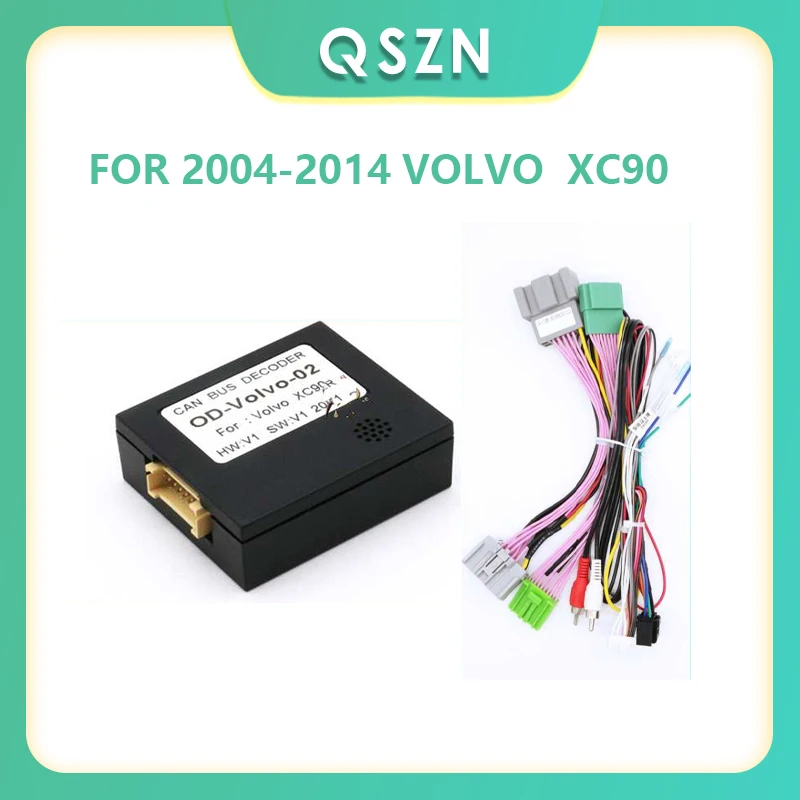 Автомобильный радиоприемник Canbus Box OD-VOLVO-02 для Volvo XC90 2004-2014 гг. жгут проводов