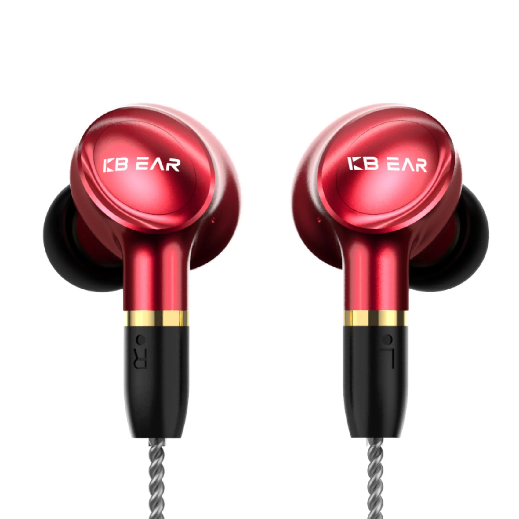 Наушники-вкладыши KEEPHIFI KBEAR Ormosia, гибридные наушники DD + 2BA, проводные наушники MMCX, музыкальная гарнитура для диджея, спортивные наушники