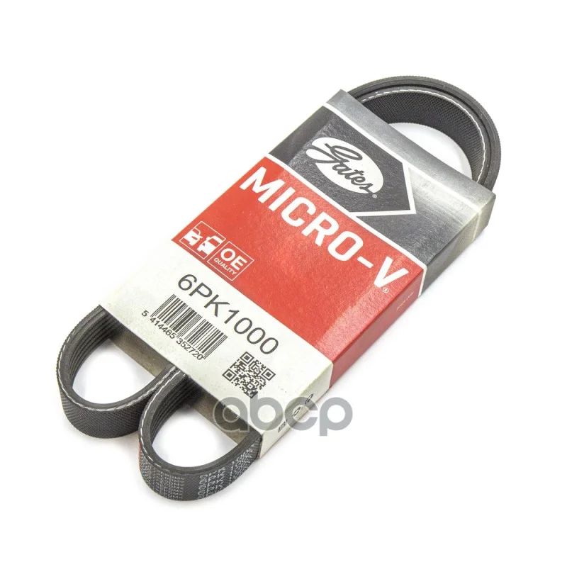 Поликлиновый Ремень Привода Вспомогательных Агрегатов Micro-V® Gates арт. 6PK1000