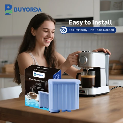 Замена фильтра для воды для кофемашины Philips Saeco Aqua Clean CA6903/10/00/01/22/47 фильтров с активированным углем и удаления накипи