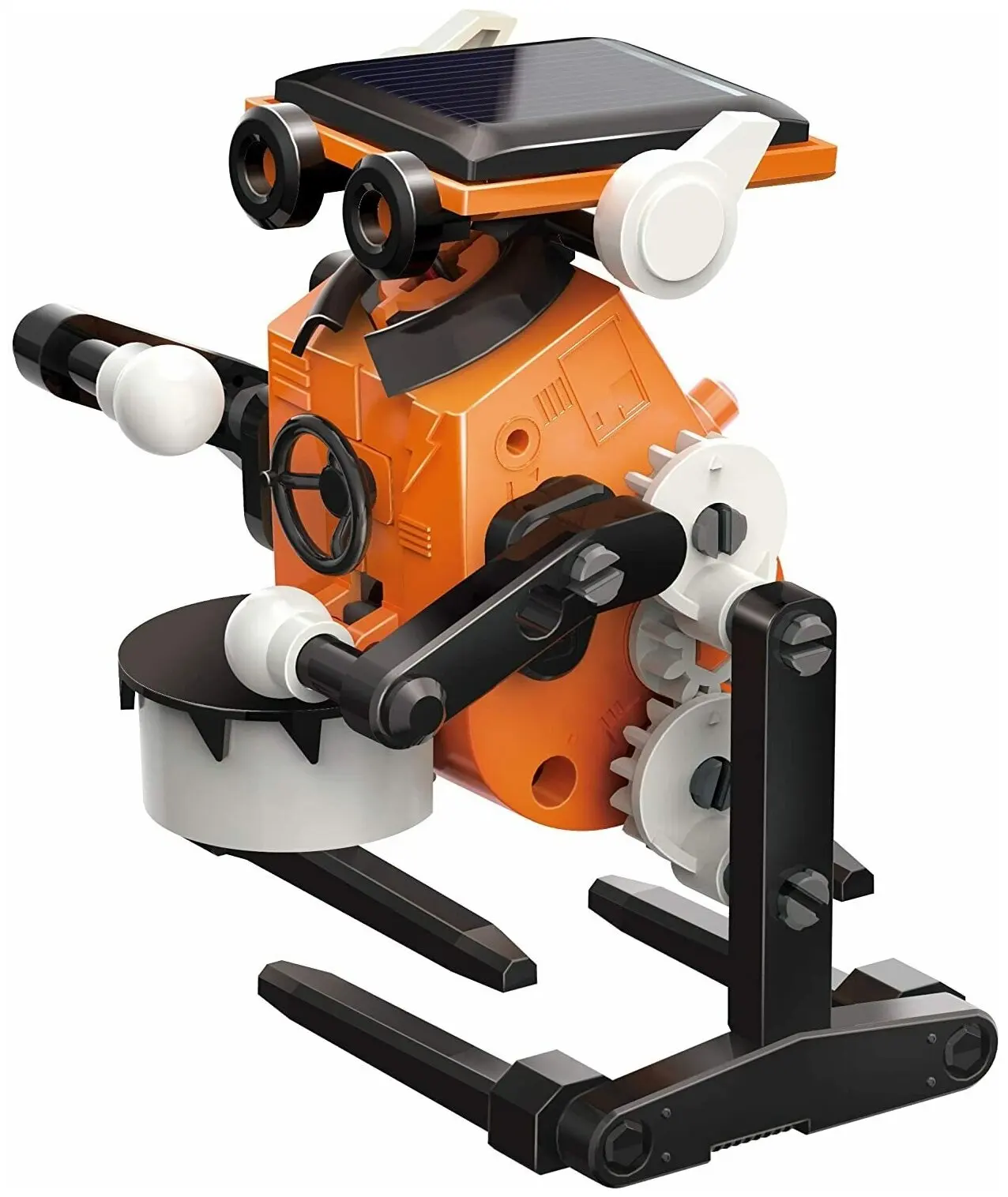 Конструктор Робот интерактивный головоломка на солнечной батарее 7 в 1 Solar Robot