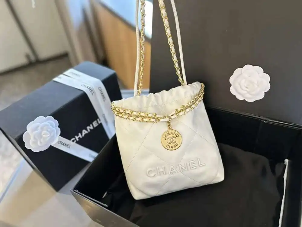 точная копия 1:1 Сумки В Стиле Шанель Мини-суМка Для Мусора Цепочкой Через Плечо С