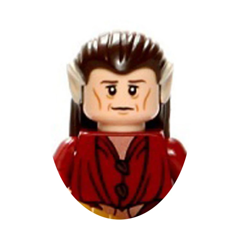 Конструктор кольцевой серии King демон хоббит эльф король экшн-марионетка голова в