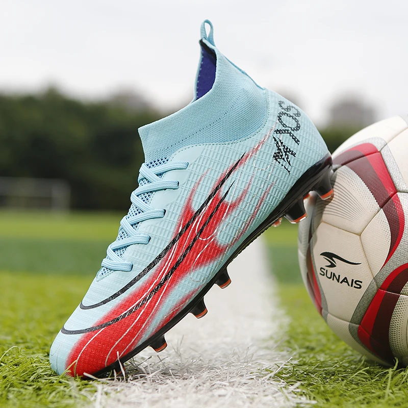 

Дышащая обувь для игры в футбол для мужчин, повседневные и удобные легсветильник футбольные ботинки, профессиональные AG/TF ботинки