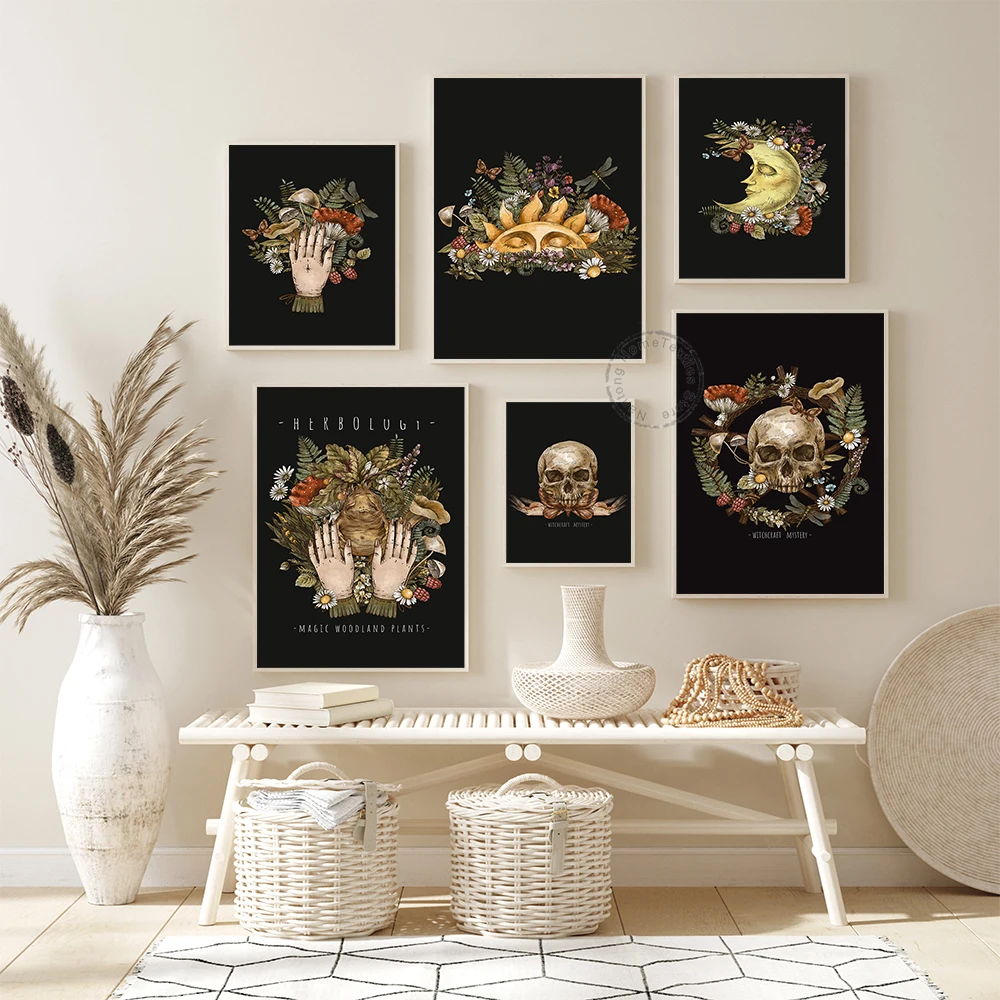 

Картины на холсте с мультяшными животными, буквами для гостиной, спальни, настенные художественные плакаты и принты для детской комнаты, на...