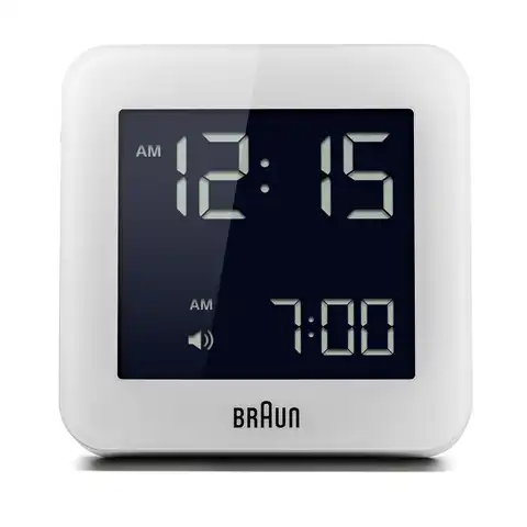 Наручные часы Braun Будильник BNC009 White
