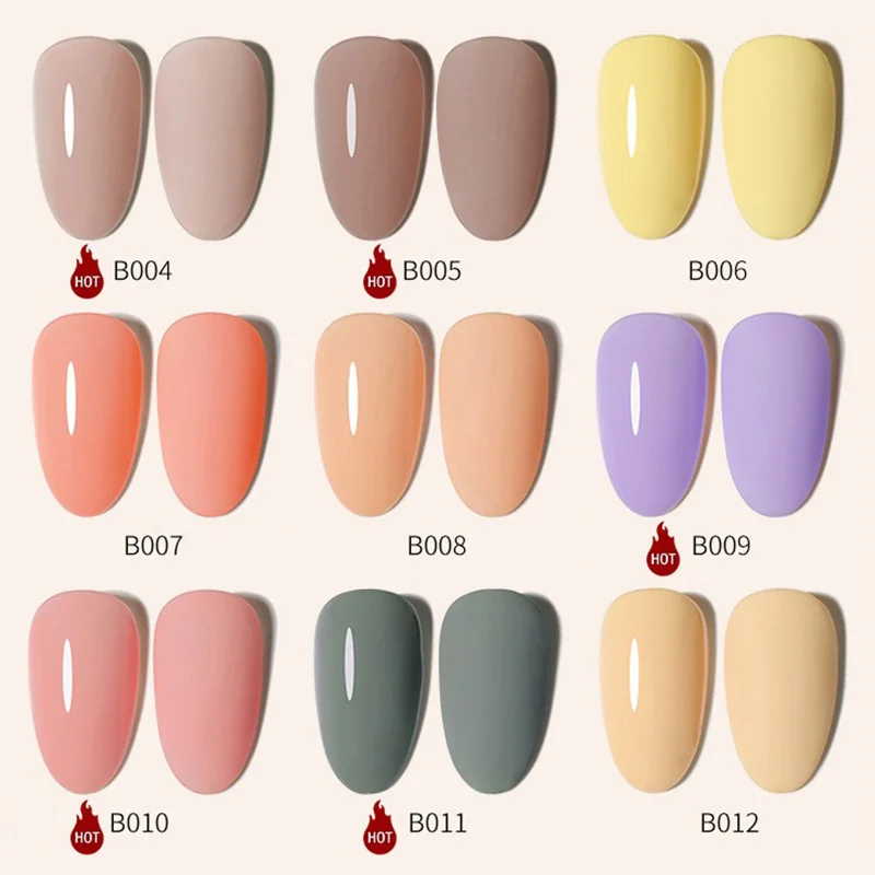 Маникюр гелевого лака для ногтей 66 цветов выдерживает постоянное УФ-излучение