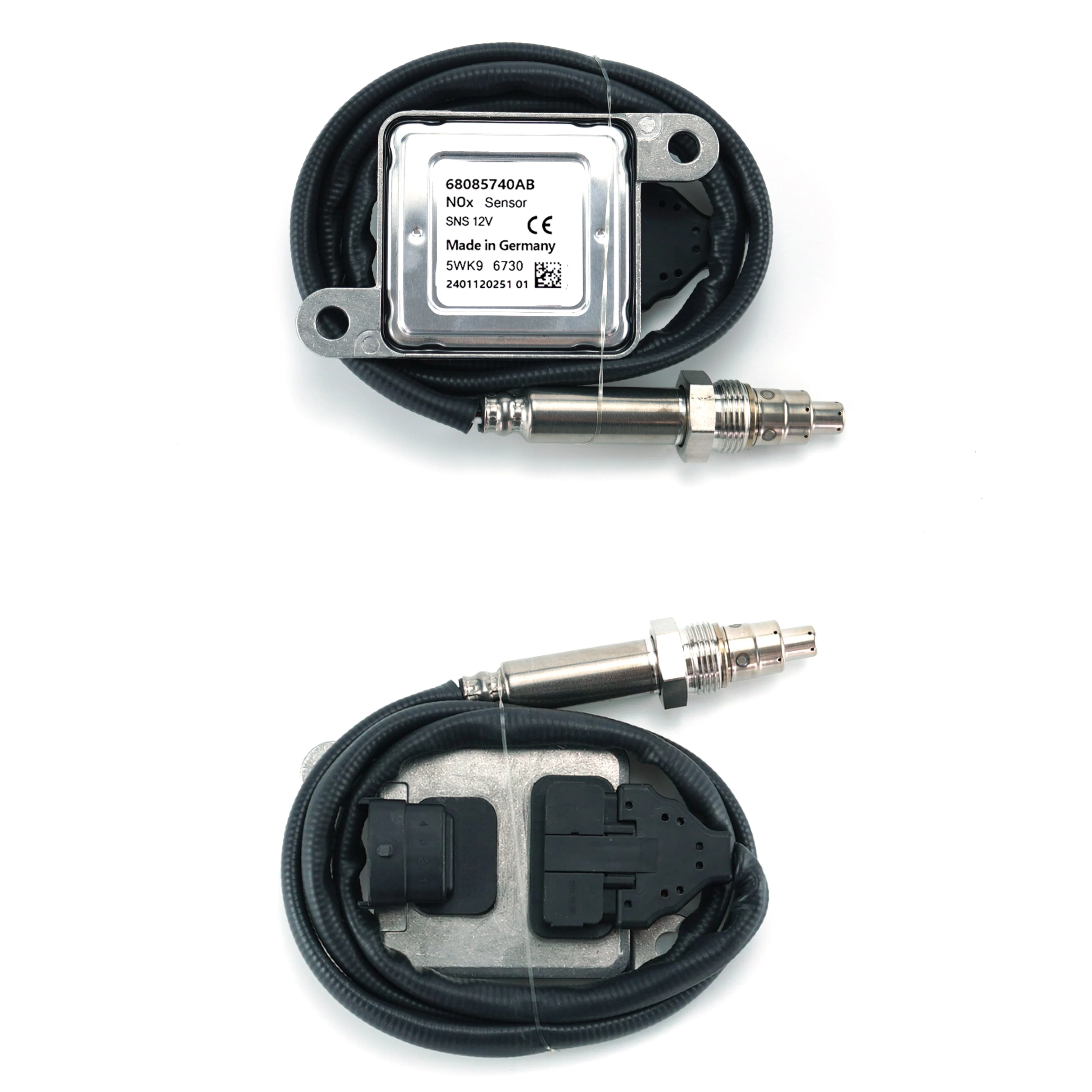Датчик оксида азота высшего качества Nox 5WK9 6730 68085740AA 5WK96730 датчик кислорода 24 В для