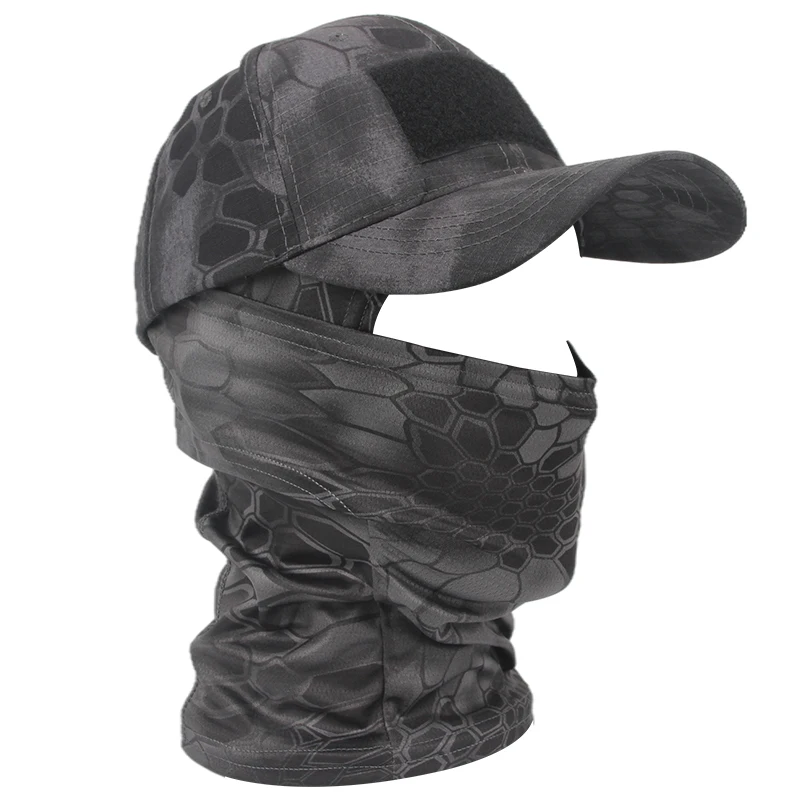 New Tactical Mask Hat Outdoor Climbing Camping Hiking Windproof Sunscreen Sports Baseball Cap Sports Mask Military Equipment